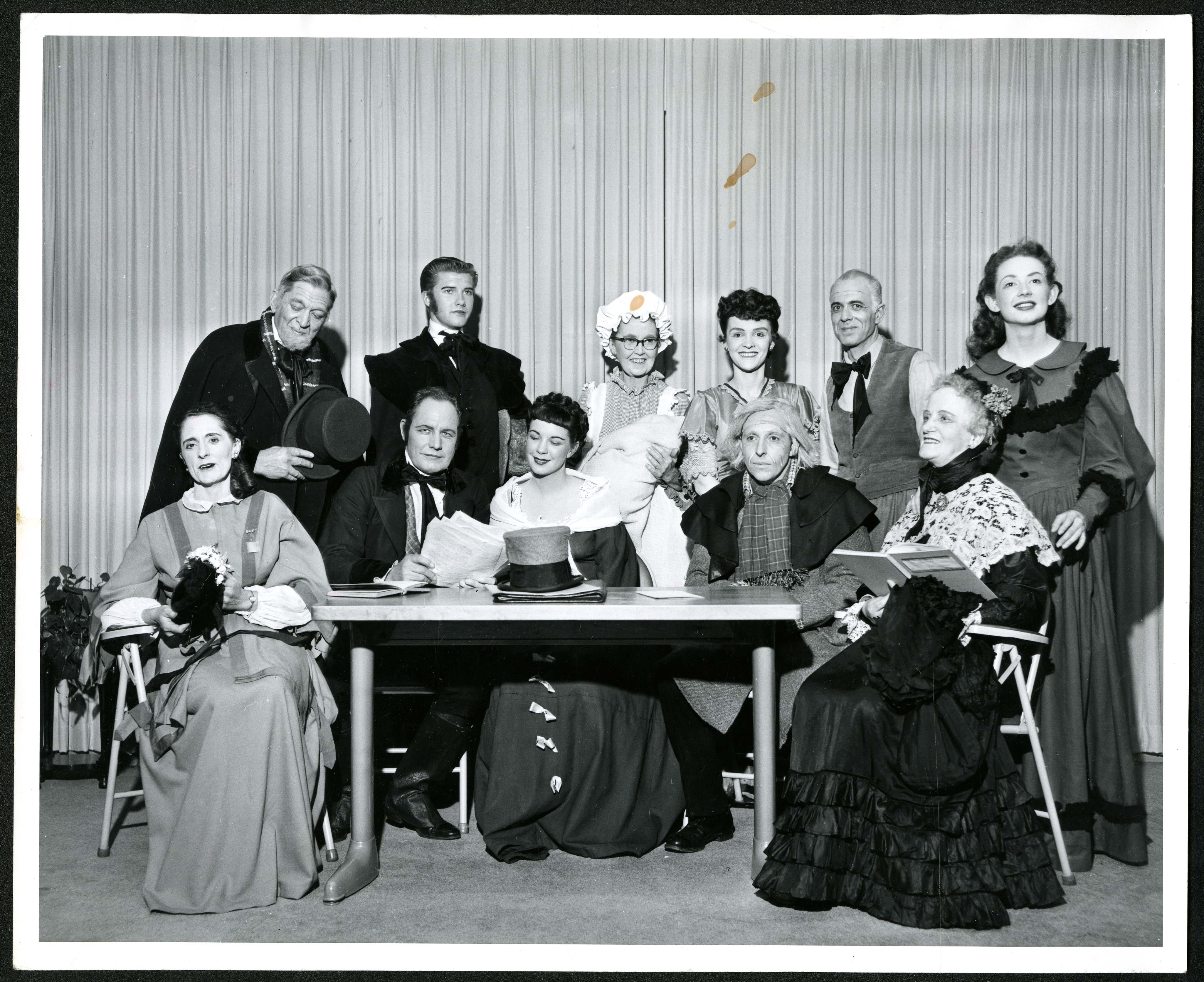 Group photo from the Drama Club of Ogden Group photo from the Drama Club of Ogden