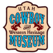 Logo for the Utah Cowboy and Western Heritage Museum of Ogden, UT