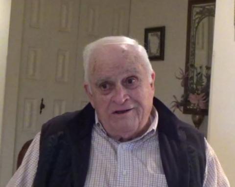 An image of Glen Bean, in his home on March 30, 2017