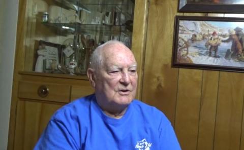 An image of Ray Hobbs in his home on June 20, 2017
