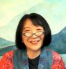 A still image from Motoko's oral history interview on March 21, 2021