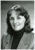 A black and white portrait of Dr. June Phillips, circa 1993