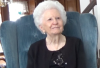 An image of Maurine Gull, sitting in a chair, in her home, on February 1, 2017